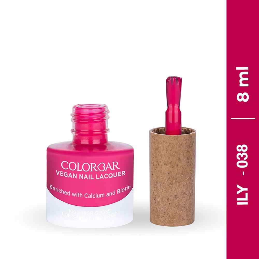 Buy Colorbar Vegan Nail Lacquer-Ily - Purplle