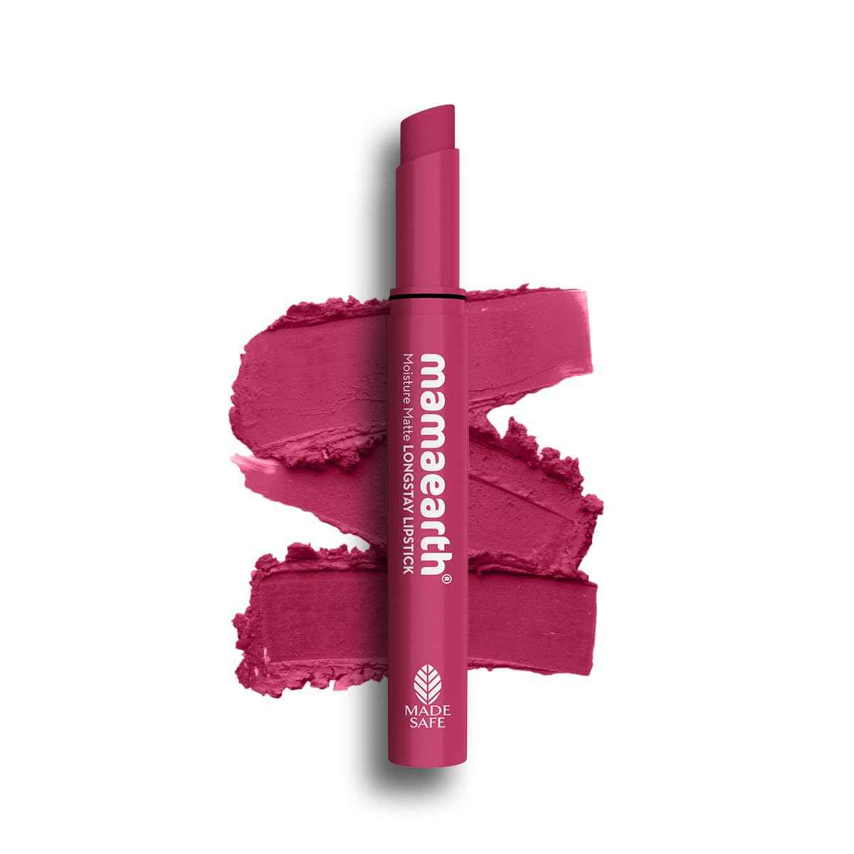 Buy Mamaearth Moisture Matte Longstay Lipstick with Avocado Oil & Vitamin E for 12 Hour Long Stay- 10 Pink Lemonade - 2 gm - Purplle