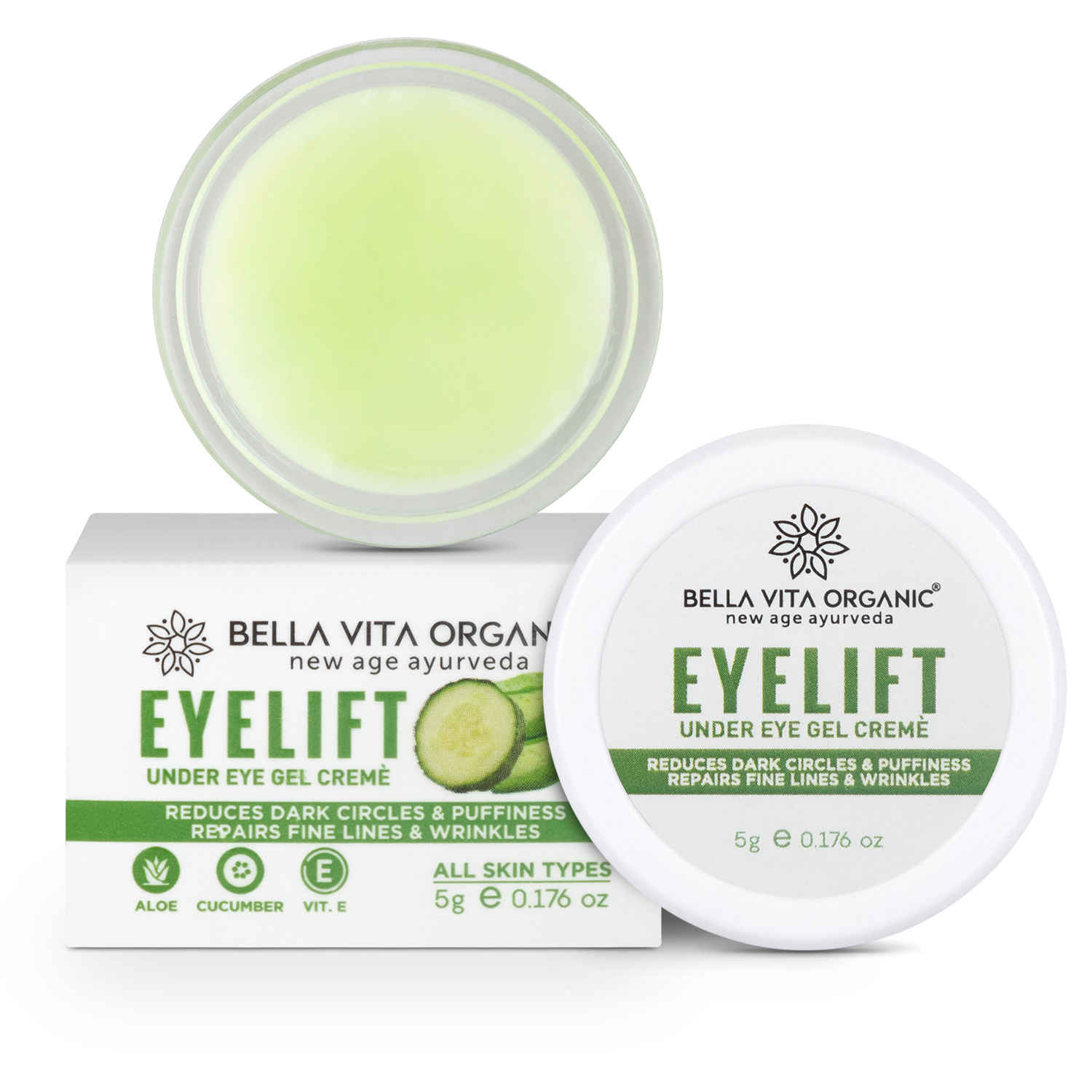 Buy Bella Vita Organic Eyelift under eye gel creme-5 gm - Purplle