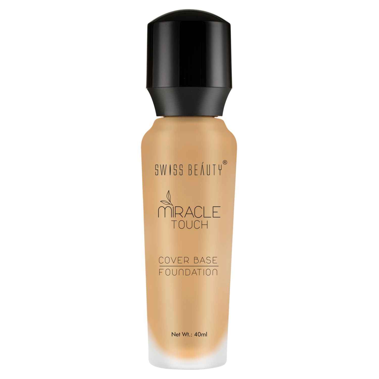 Buy Swiss Beauty Miracle Touch Cover Base Foundation - Natural - 5 (40 ml) - Purplle