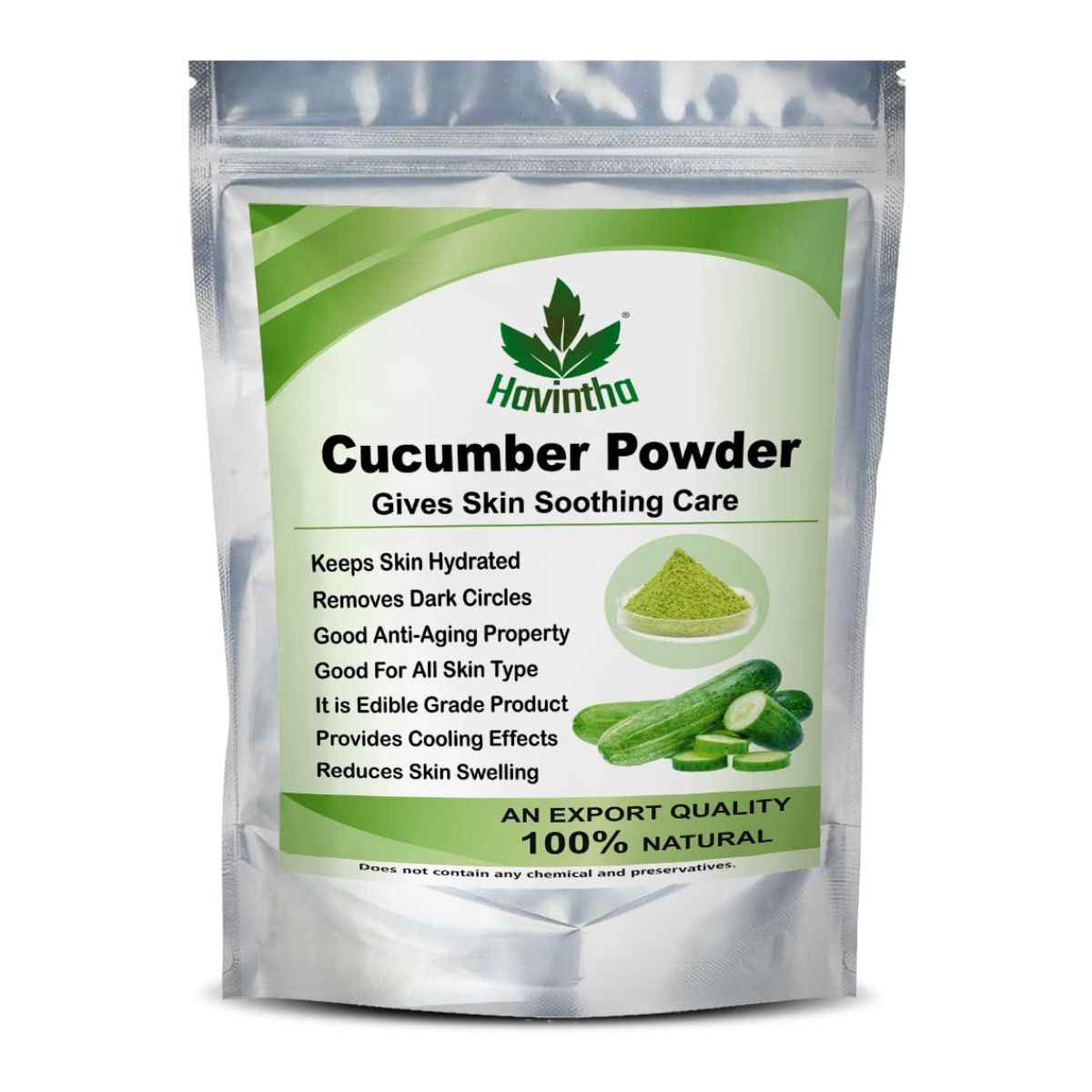 Buy Havintha Cucumber Powder (100 gm) - Purplle