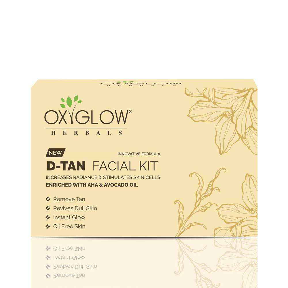 Buy OxyGlow Herbals D-Tan Facial Kit,50 gm, Revives dull-skin, Instant Glow - Purplle