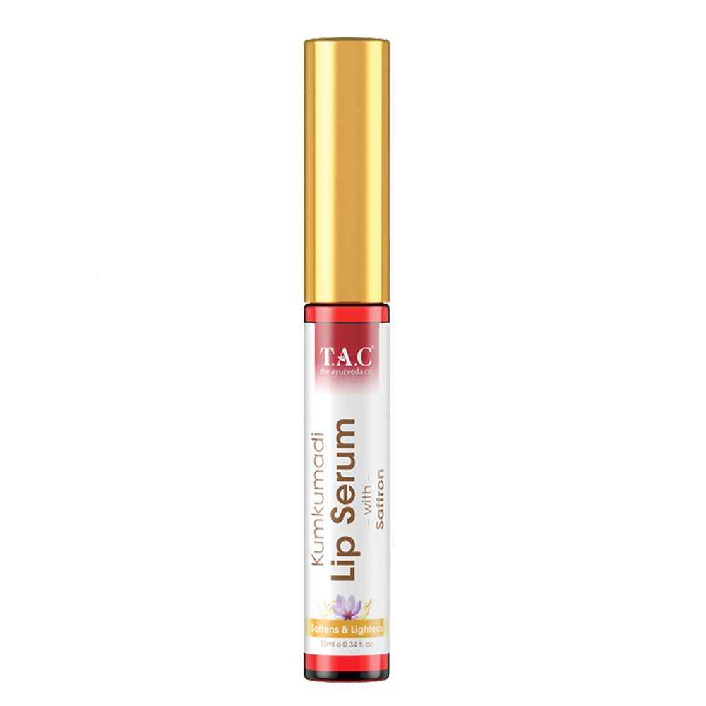 Buy TAC - The Ayurveda Co. Kumkumadi Lip Serum For Dark & Dry Lips With Shea Butter - 10ml - Purplle