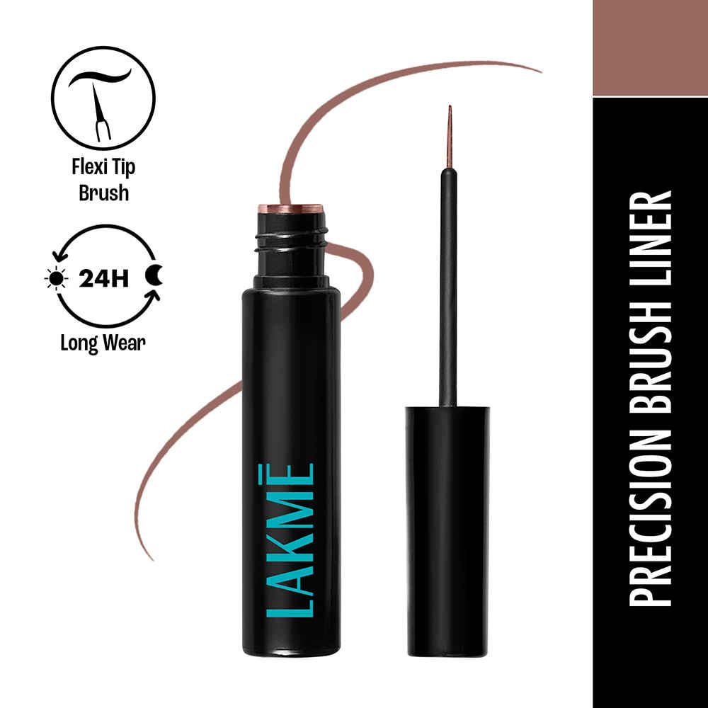 Buy Lakme Eyeconic eyeliner intense Brown 4.5ml - Purplle