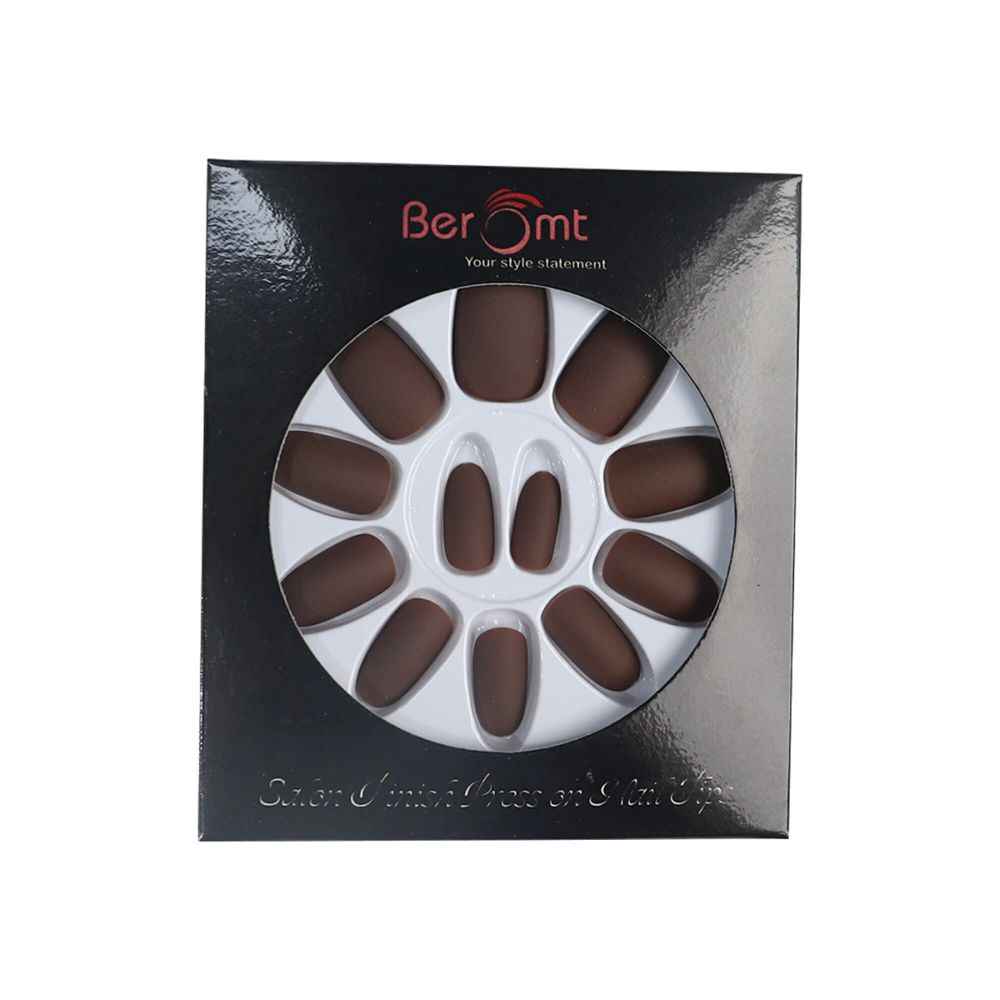 Buy BEROMT PREMIUM MATTE NAILS- 554 (NAIL KIT INCLUDED) - Purplle