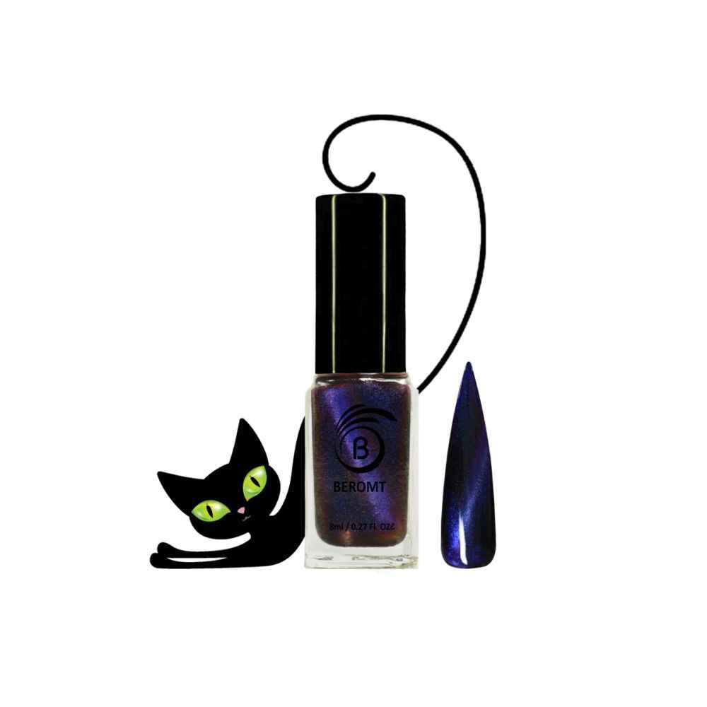 Buy BEROMT MAGNETIC CAT EYE NAIL POLISH - 413 - Purplle