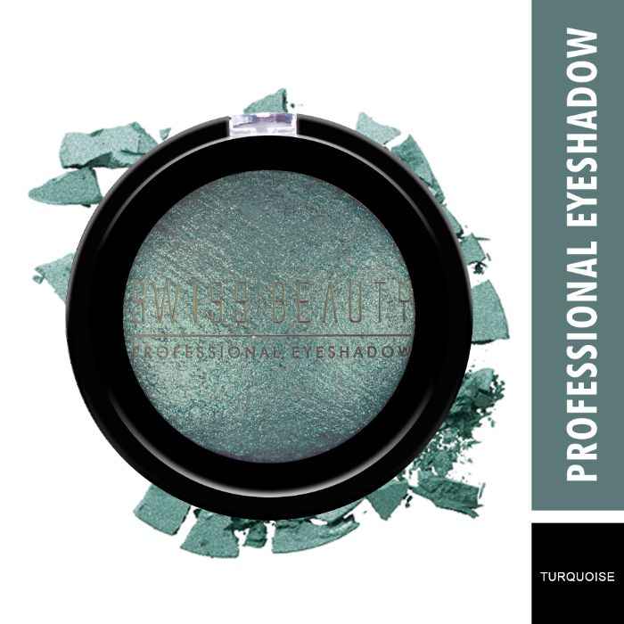 Buy Swiss Beauty Professional Eyeshadow 18 Turquoise (3.5 gm) - Purplle