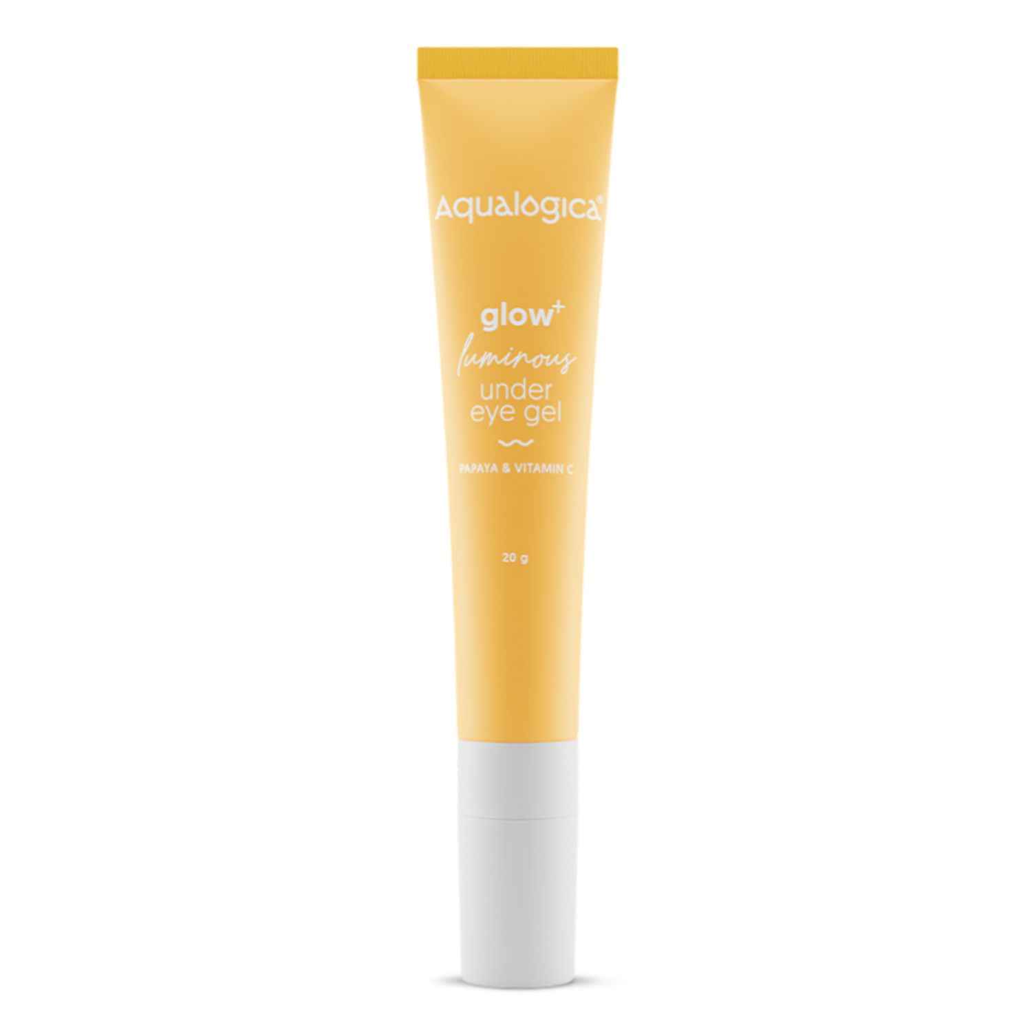 Buy Aqualogica Glow+ Luminous Under Eye Gel with Papaya & Vitamin C 20g - Purplle