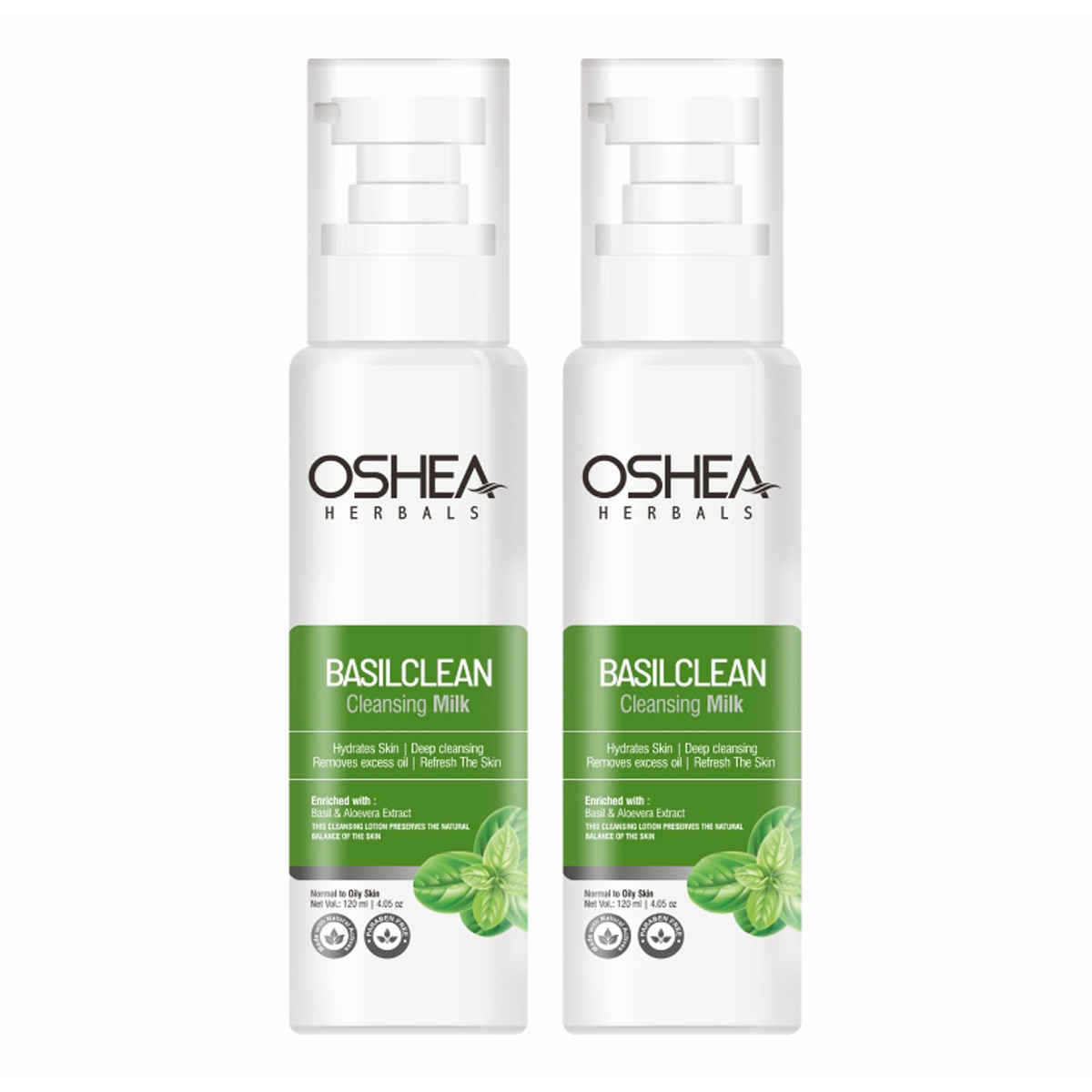 Buy OSHEA HERBALS Basilclean Cleansing Lotion(Pack of 2 ) - Purplle