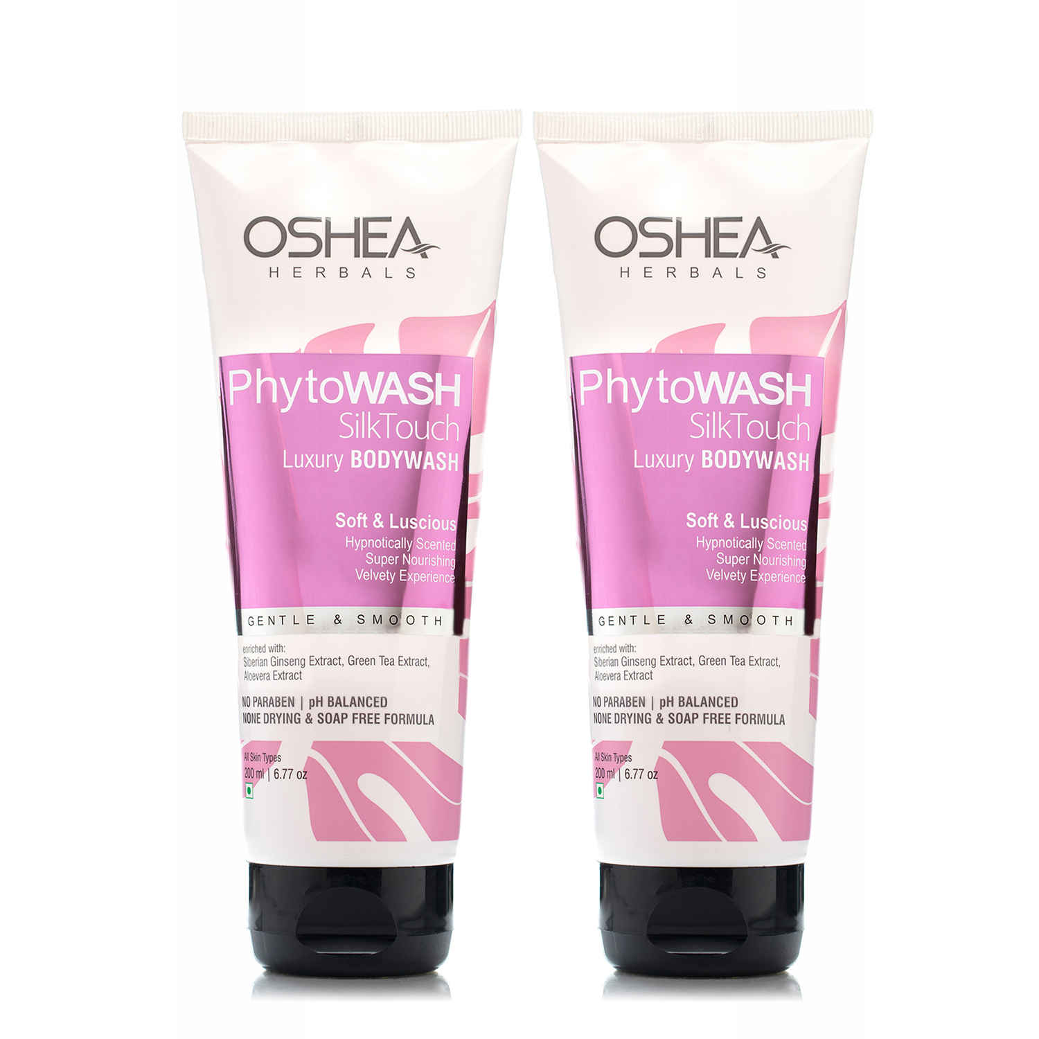 Buy OSHEA HERBALS Phytowash Silk Touch Luxury Bodywash(Pack of 2 ) - Purplle