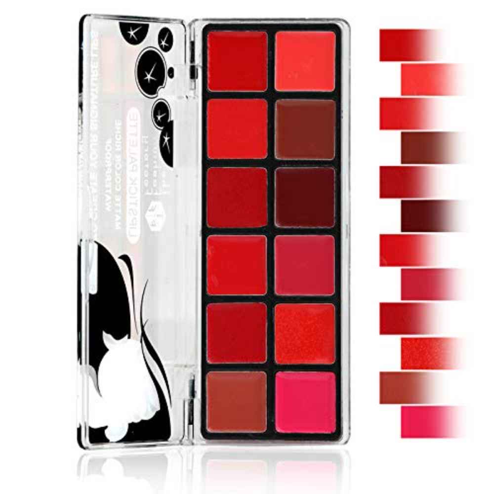 Buy Favon The Fashion Factory 12 Color Lipstick Palette - Purplle