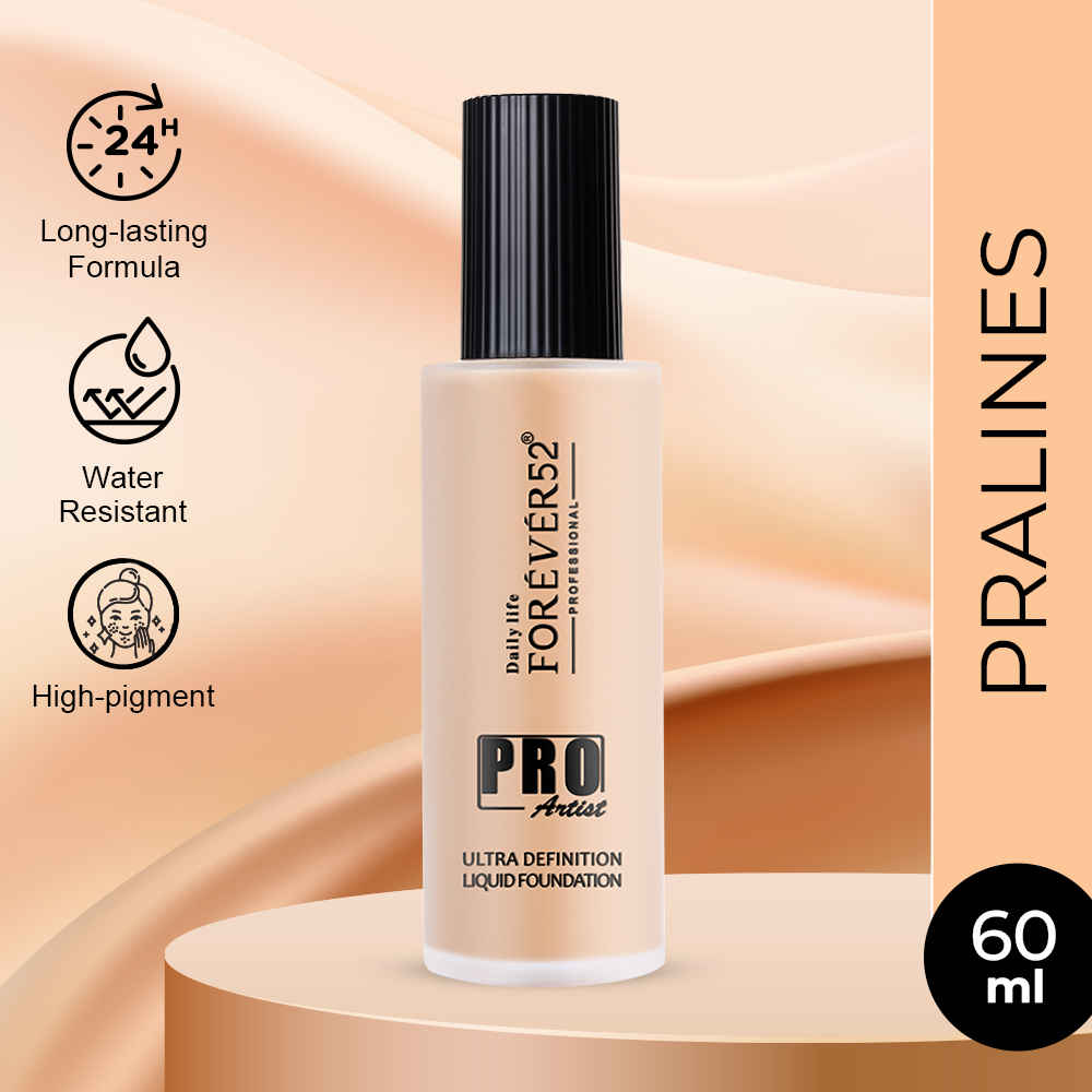 Buy Daily Life Forever52 Pro Artist Ultra Definition Long Lasting Waterproof Full Coverage Liquid Foundation BUF005 (60 ml) - Purplle