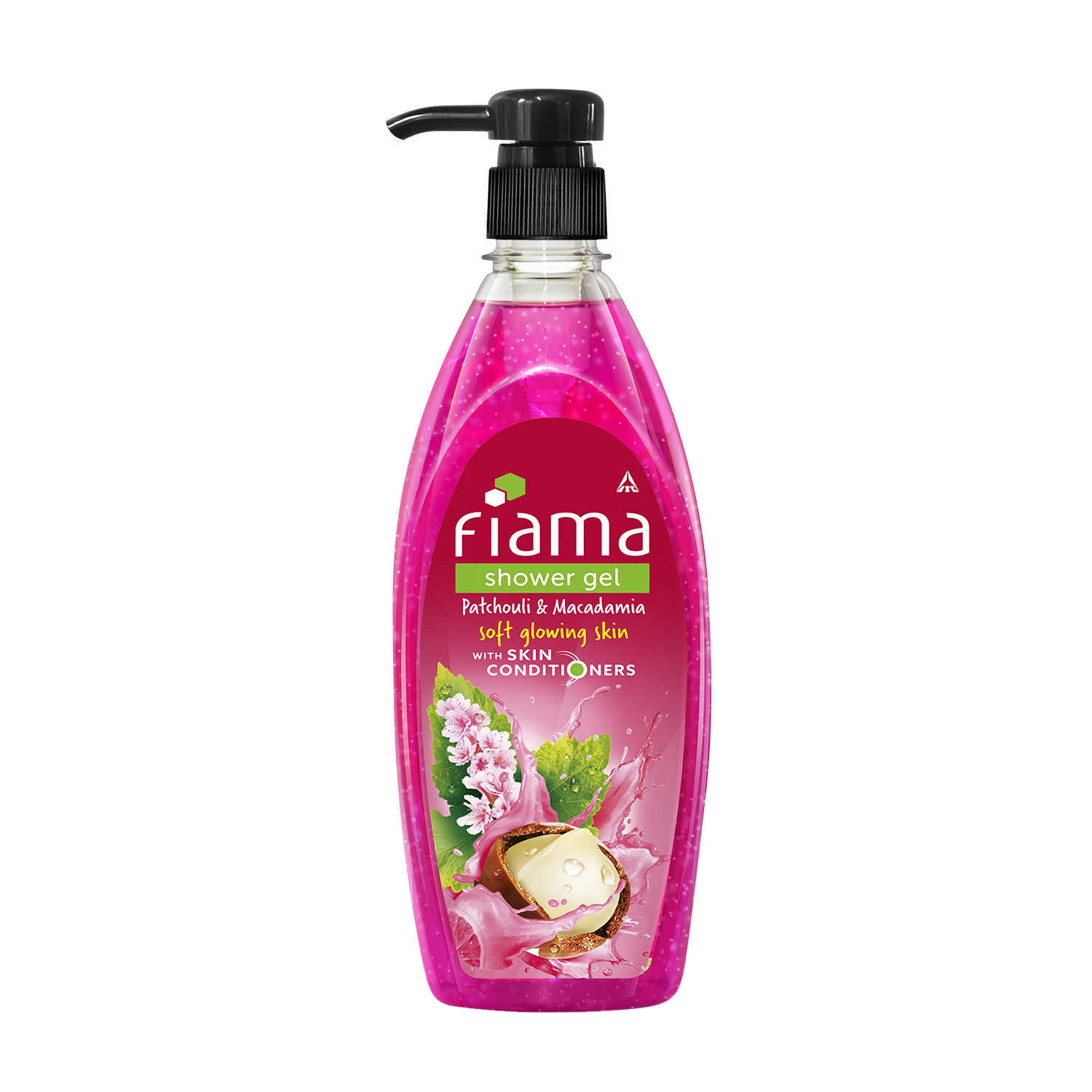 Buy Fiama Body Wash Shower Gel Patchouli & Macadamia, 500 ml, Body Wash for Women & Men with Skin Conditioners For Soft, Glowing & Moisturised Skin - Purplle