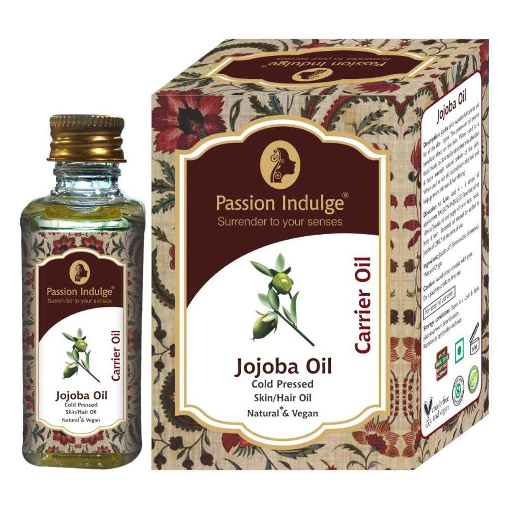 Buy Passion Indulge JOJOBA Carrier oil for Skin and hair care 60 ml - Purplle