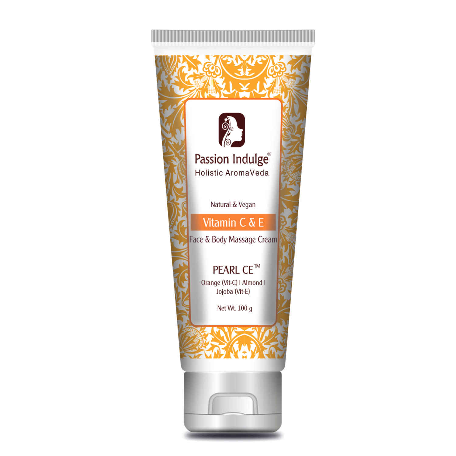 Buy Passion Indulge PEARL-CE MASSAGE CREAM |Vitamin C + vitamin E message cream| -100 gm - Purplle