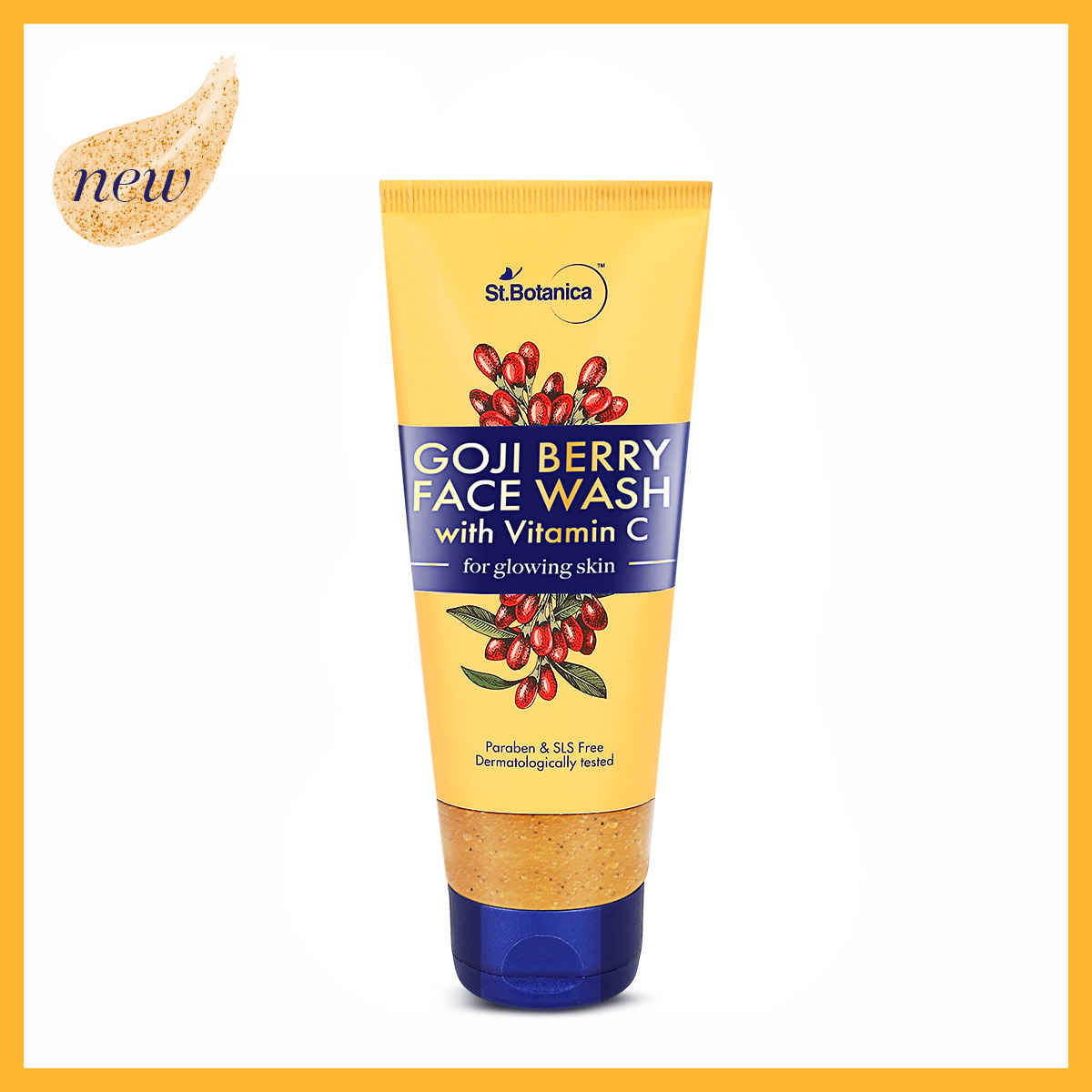 Buy St.Botanica Goji Berry Face Wash, 100 ml with Goji Berry, Vitamin C & Dragonfruit - Purplle