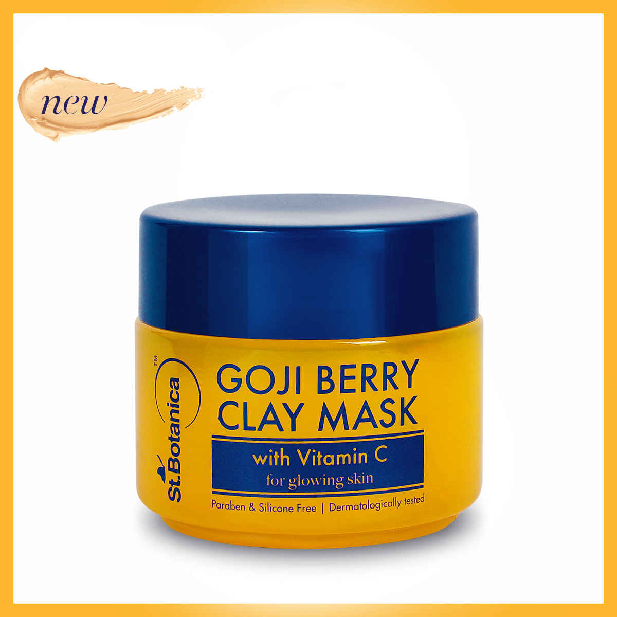 Buy St.Botanica Goji Berry Clay Mask, 100 gm | Infused with Goji Berry, Vitamin C & Dragonfruit - Purplle
