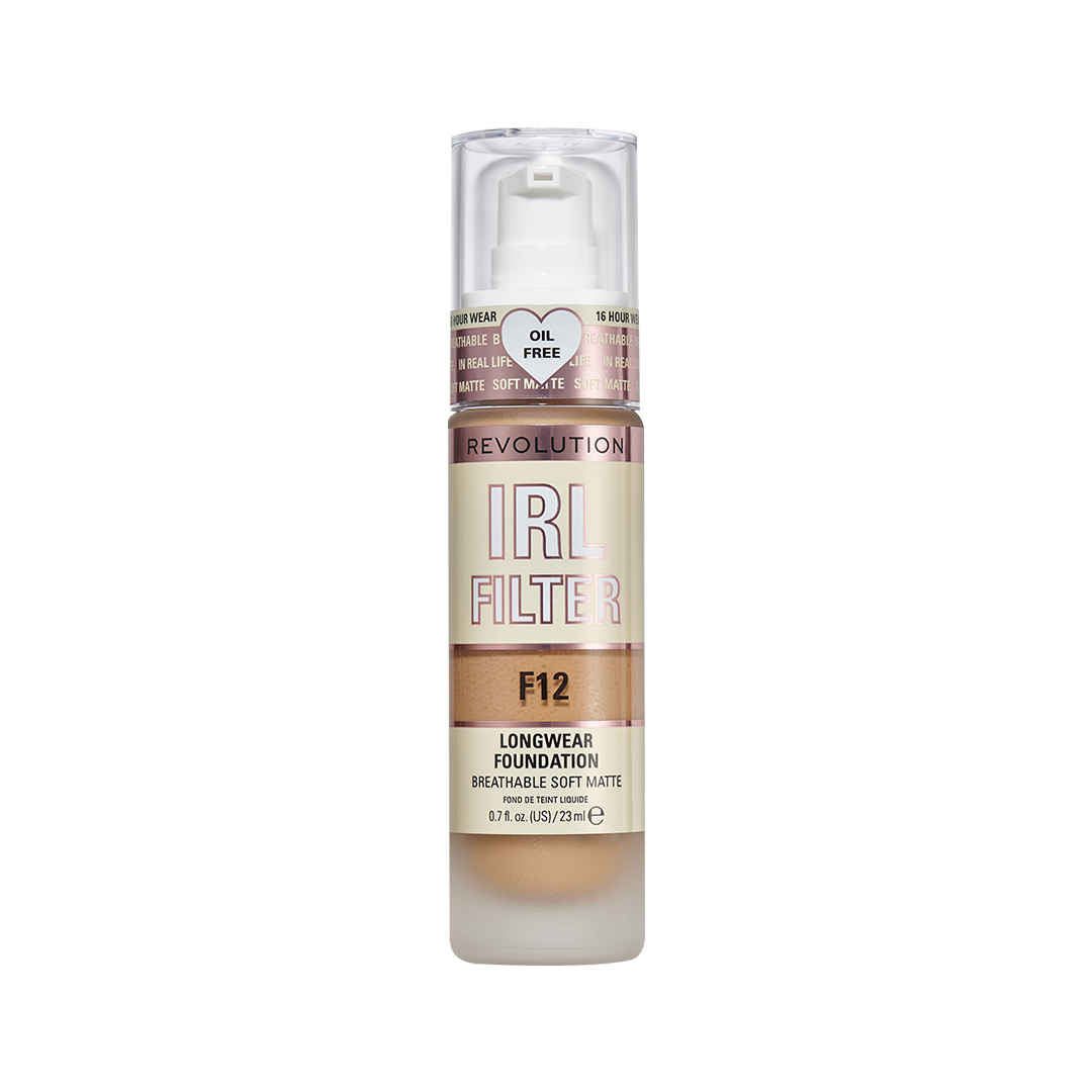 Buy Makeup Revolution IRL Filter Longwear Foundation F12 23 ml - Purplle