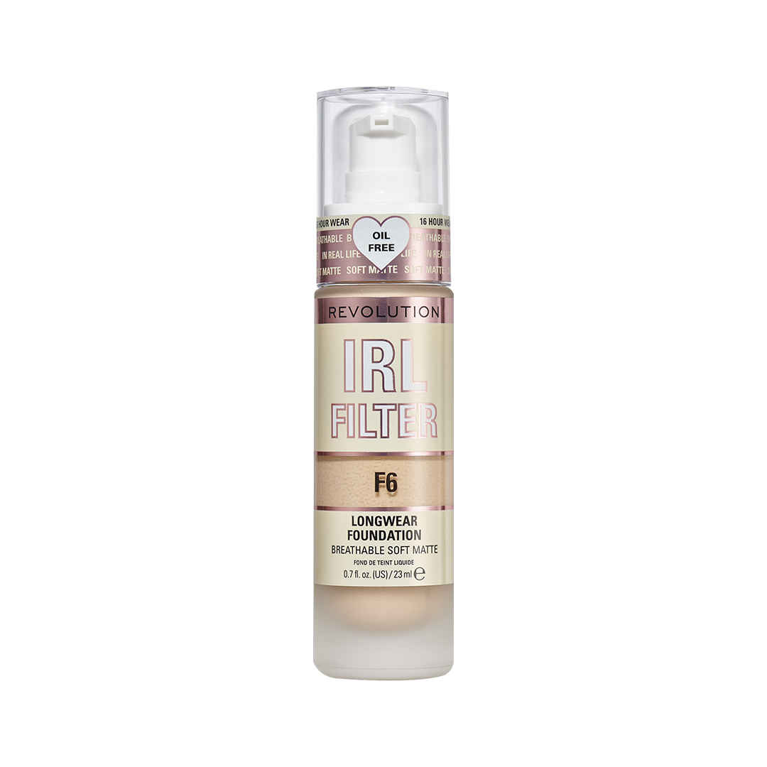Buy Makeup Revolution IRL Filter Longwear Foundation F6 23 ml - Purplle