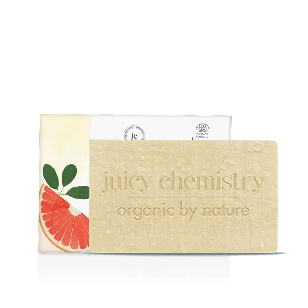 Buy Juicy Chemistry Coconut and Vanilla Deep Conditioning Bar - 100 gm, - Certified Organic Cold Processed Soap For Women & Men, Vegan & Cruelty free - Purplle