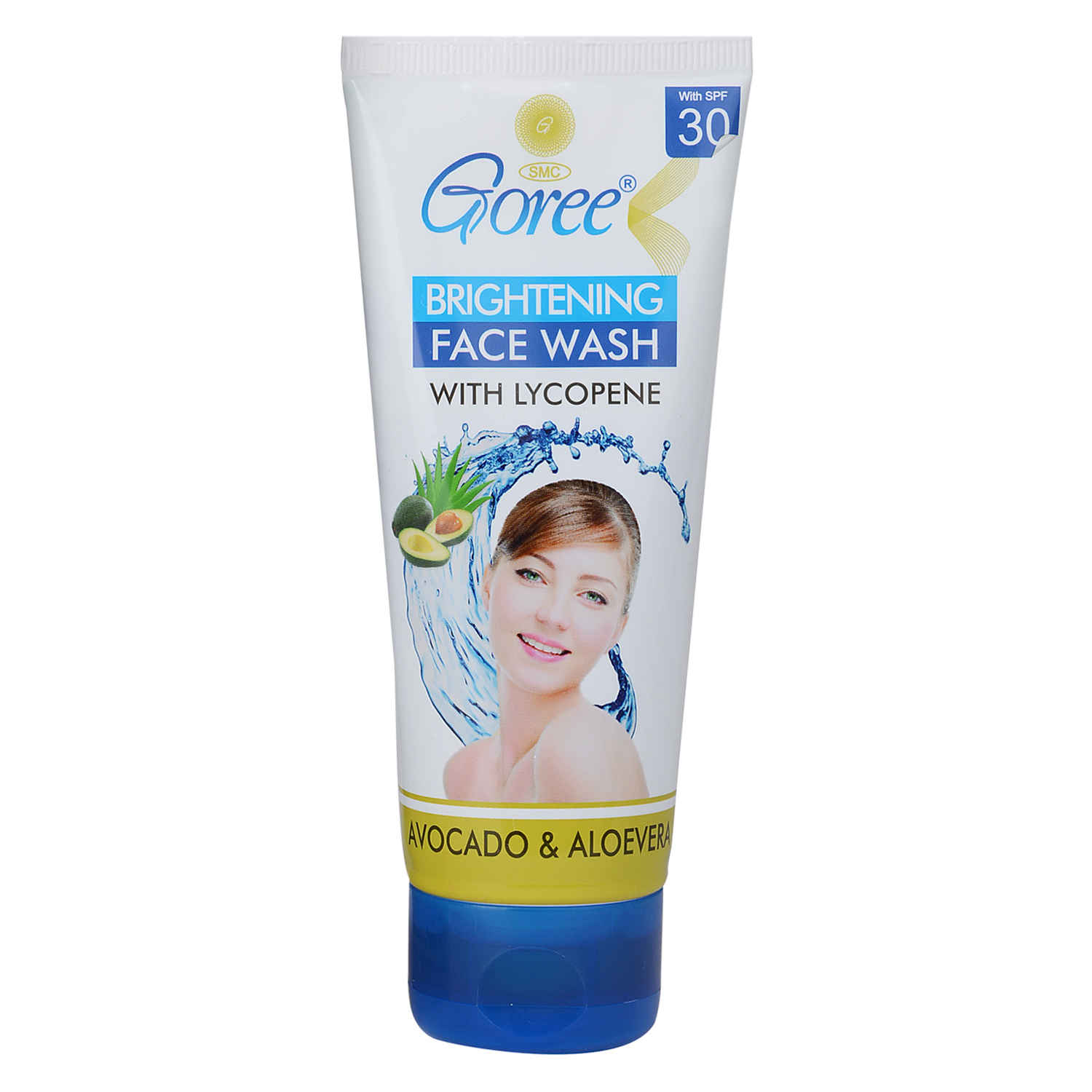 Buy Goree Brightening Face Wash with LYCOPENE (AVOCADO & ALOEVERA)- Lab Tested - MADE IN INDIA - Purplle
