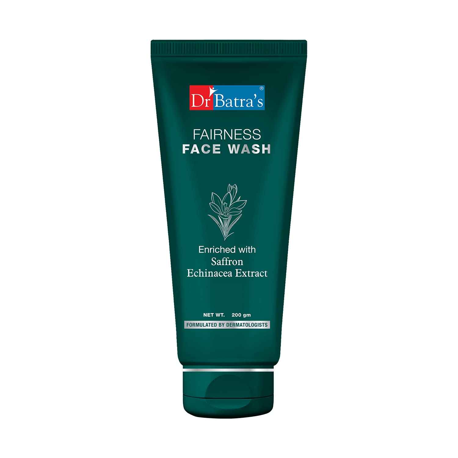 Buy Dr.Batra`s Glowing Face Wash Sulphate Silicone & Soap Free Enriched With Saffron & Echinacea Extract - 200 gm - Purplle