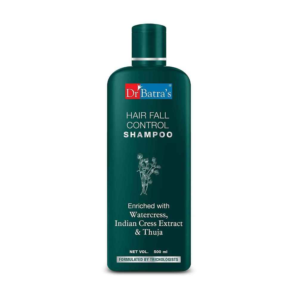 Buy Dr.Batra`s Hair Fall Control Shampoo (500 ml) - Purplle