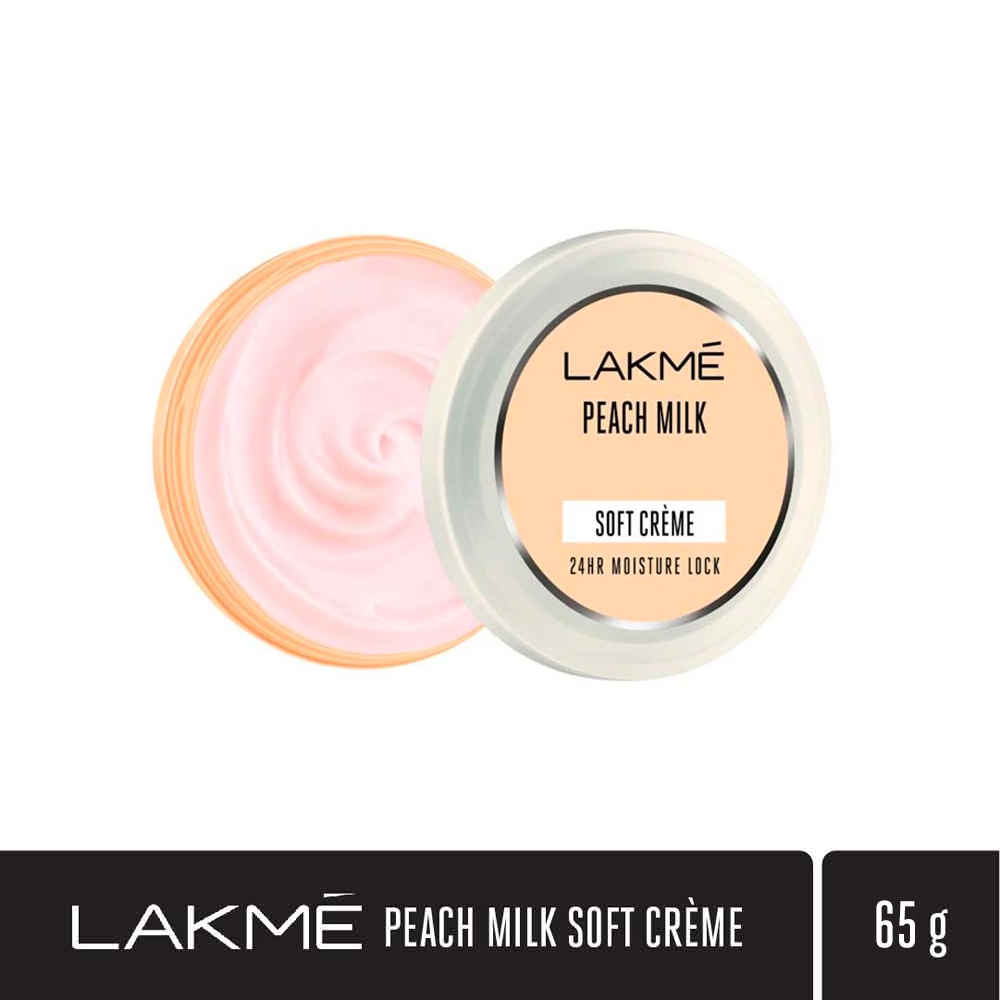 Buy Lakme Peach Milk Soft Creme Moisturizer (65 g) - Purplle