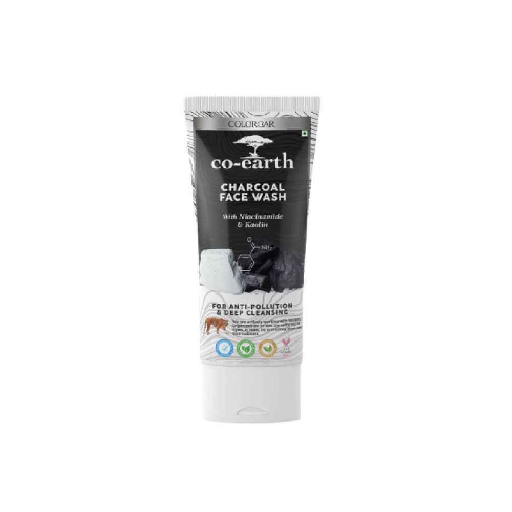 Buy Colorbar Co-earth Charcoal Face Wash-(100ml) - Purplle