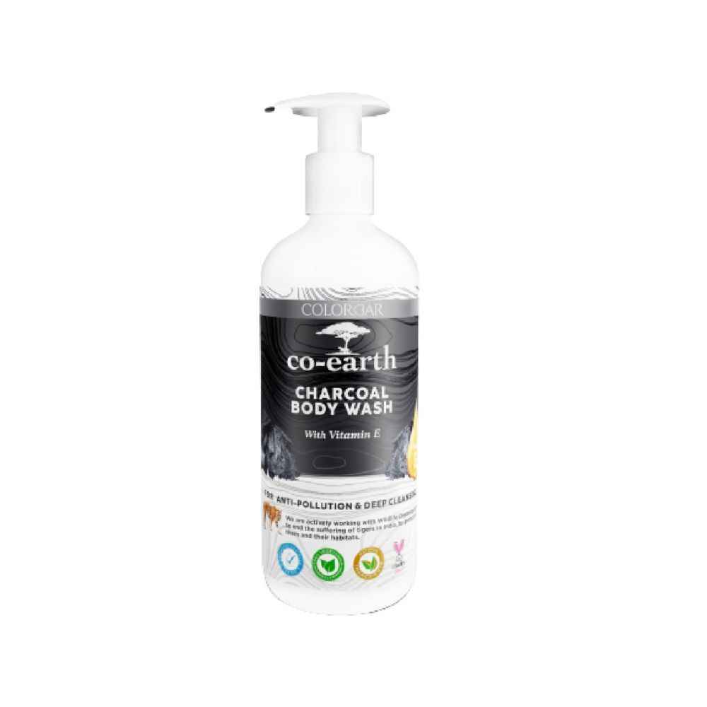 Buy Colorbar Co-earth Charcoal Body Wash-(300 ml) - Purplle