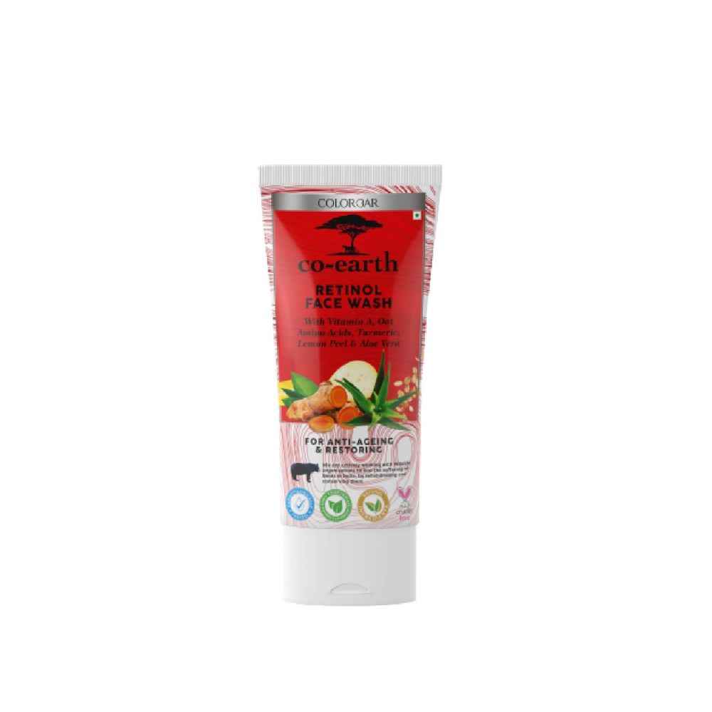Buy Colorbar Co-earth Retinol Face Wash-(100 ml) - Purplle