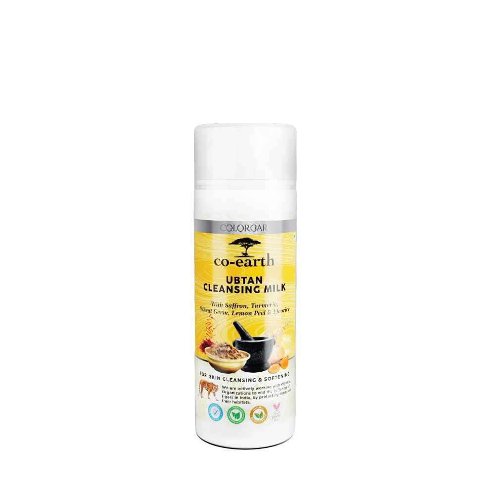 Buy Colorbar Co-earth Ubtan Cleansing Milk-(200 ml) - Purplle