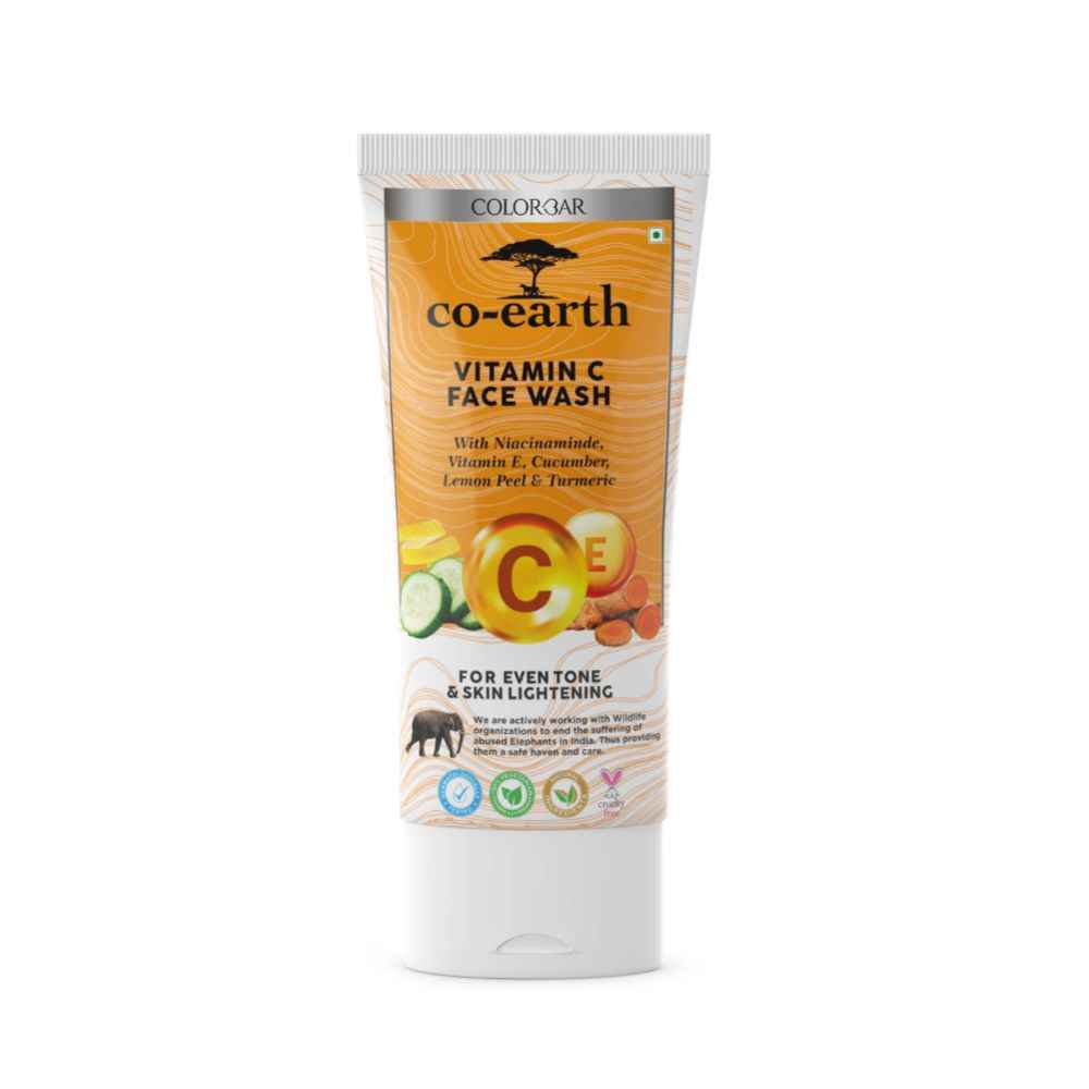 Buy Colorbar Co-earth Vitamin C Face Wash-(100 gm) - Purplle