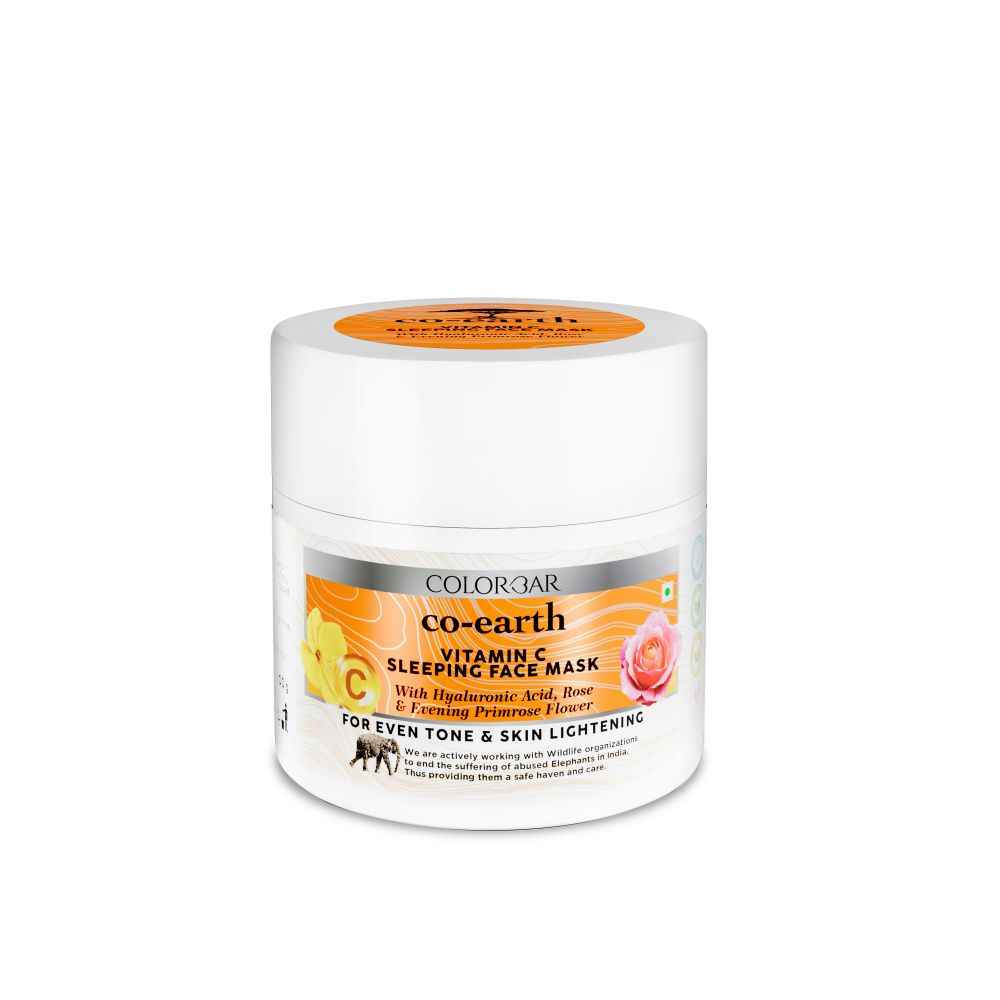 Buy Colorbar Co-earth Vitamin C Sleeping Face Mask-(100 gm) - Purplle
