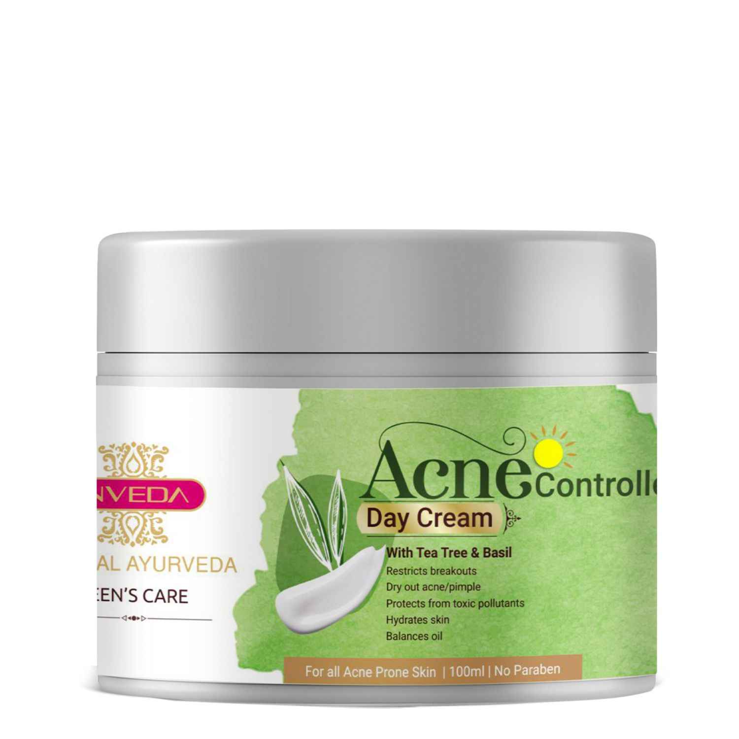 Buy Inveda Acne Controller Day Cream for Teenagers, 100ml - Purplle