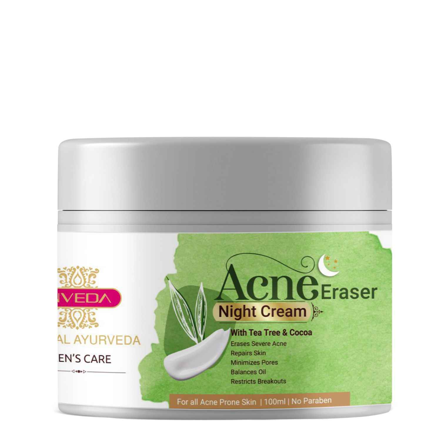 Buy Inveda Acne Eraser Night Cream for Teenagers, 100 ml - Purplle