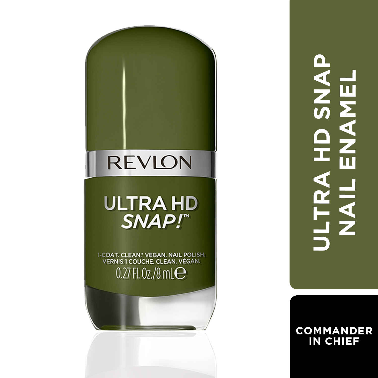 Buy Revlon Ultra HD Snap Nail Polish - shade - Commender In Chief - Purplle