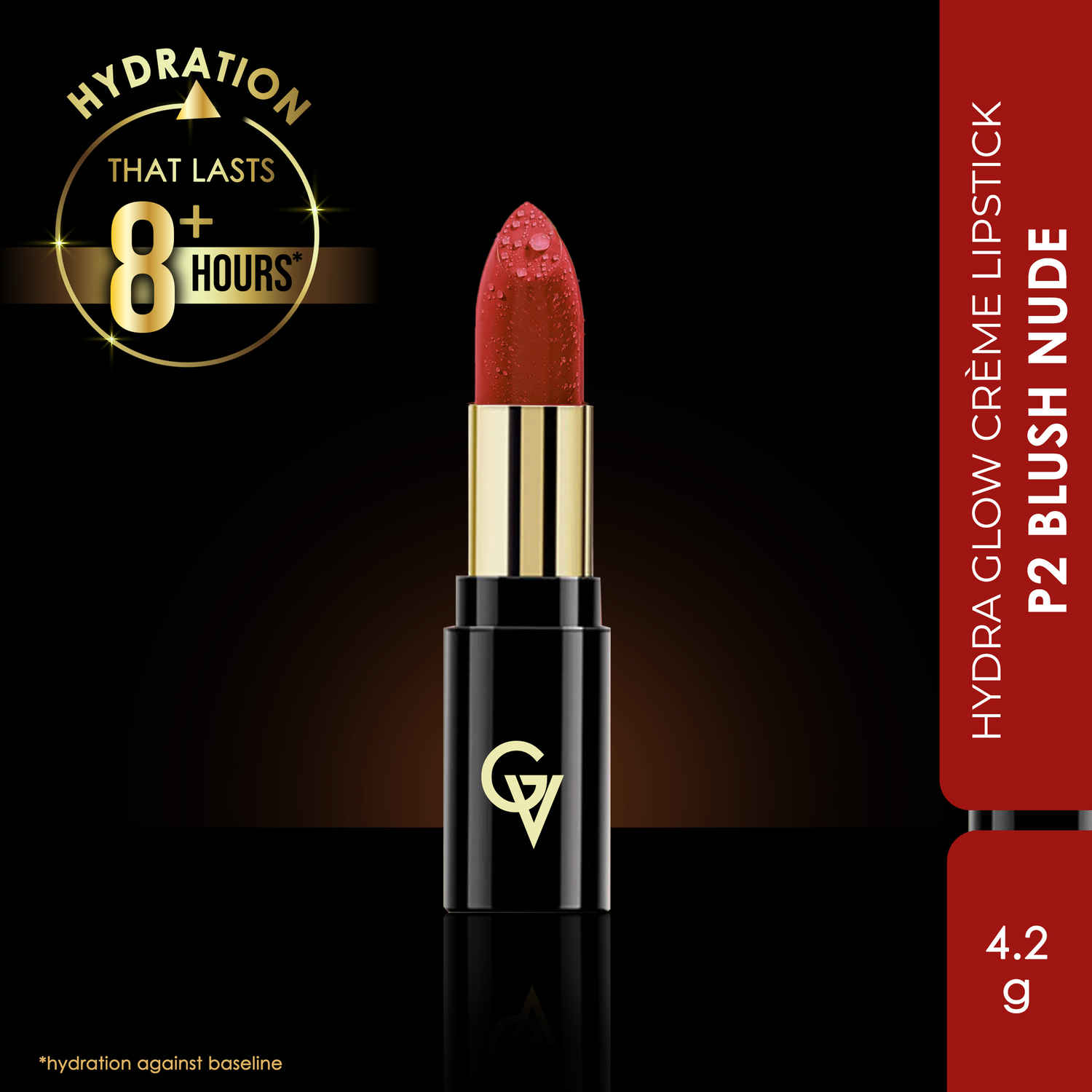 Buy Good Vibes HydraGlow Creme Lipstick | Avocado Oil & Vitamin E | Blush Nude (P2) - (4.2 gm) - Purplle