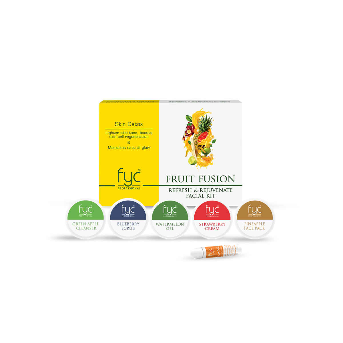 Buy FYC Professional Fruit Fusion Refresh & Rejuvenate Facial Kit - 260 gm - Purplle
