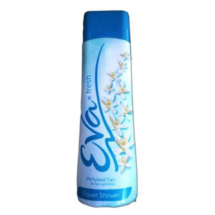 Buy Eva Deo Talc Fresh (400 g)(Flower Shower) - Purplle