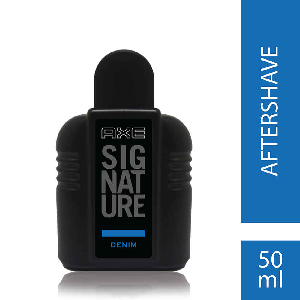 Buy Axe Signature Denim After Shave Lotion (50 ml) - Purplle