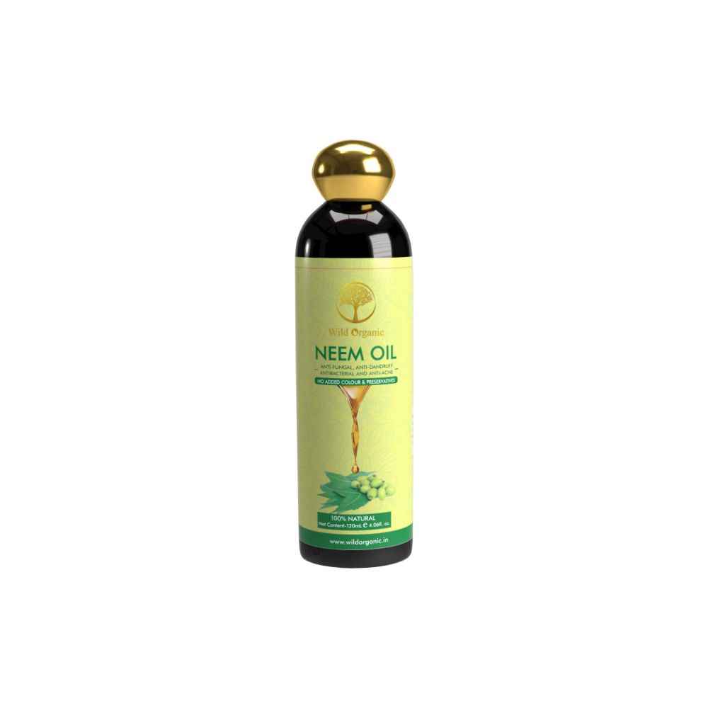 Buy WILD ORGANIC Neem oil 120ml - Purplle