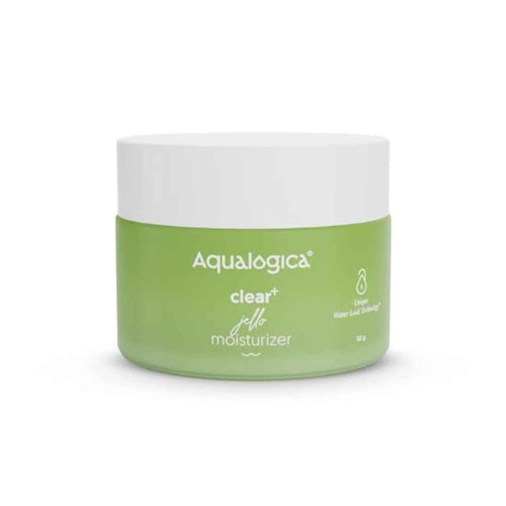 Buy Aqualogica Clear+ Jello Moisturiser with Green Tea & Salicylic Acid 50g - Purplle