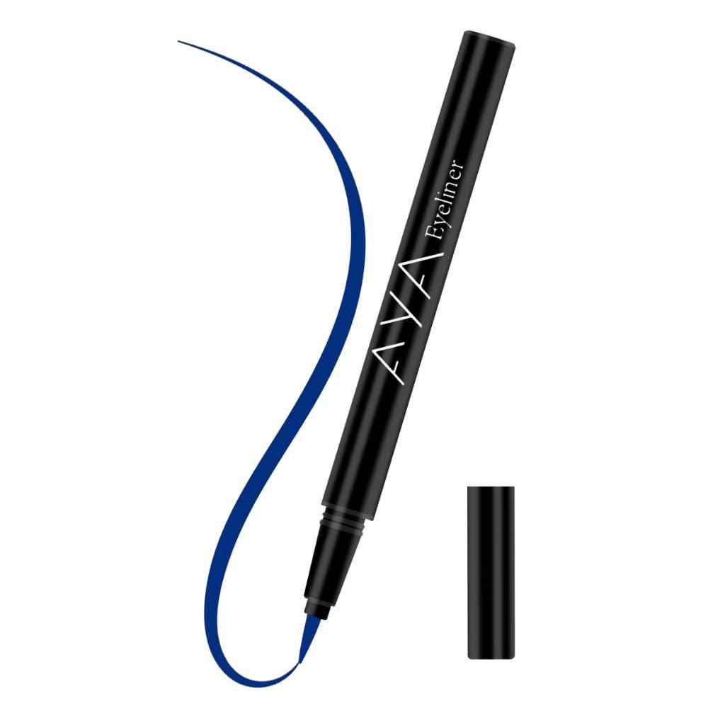 Buy AYA Waterproof Long Lasting Eyeliner, Blue, 1.5 ml - Purplle