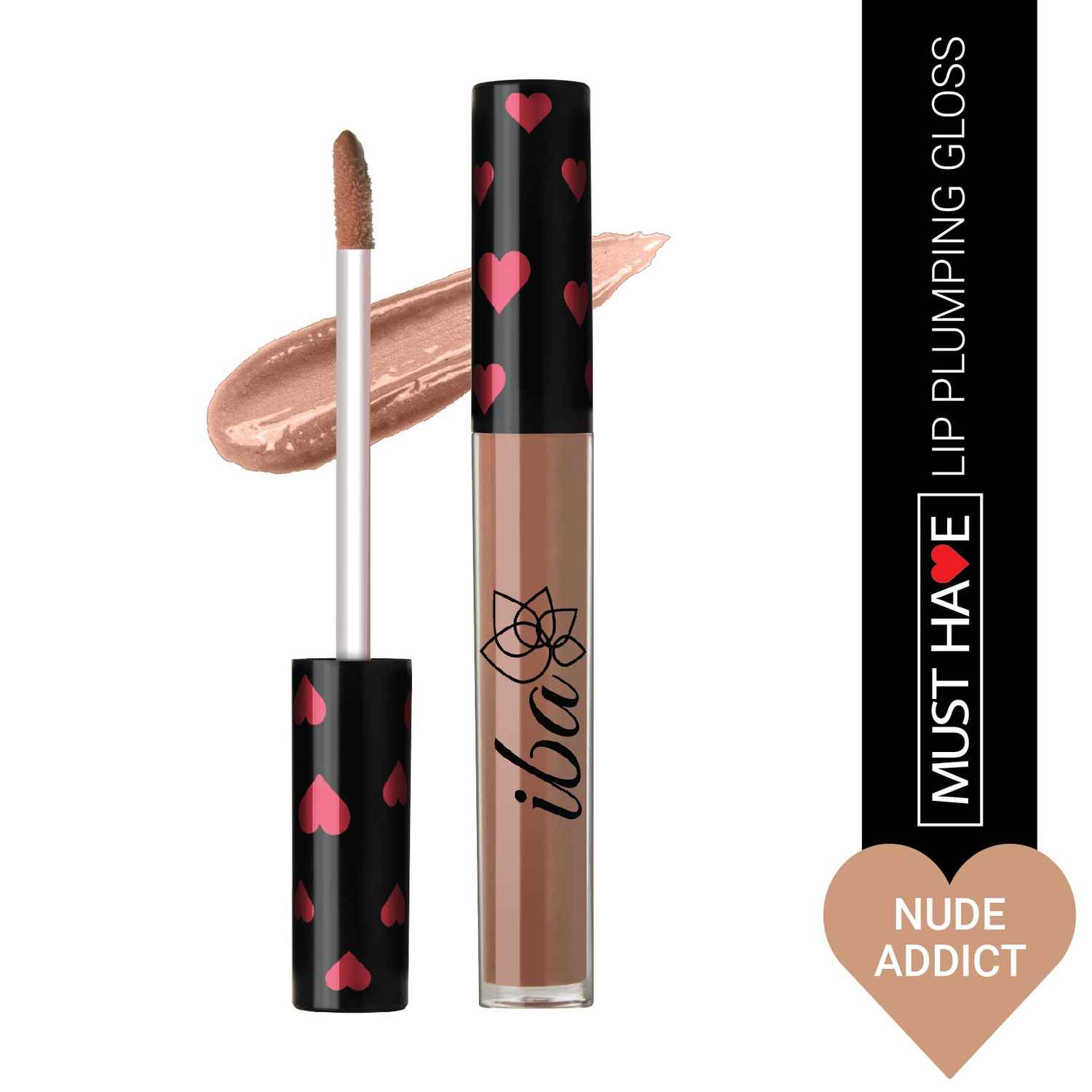 Buy Iba Must Have Lip Plumping Gloss - Nude Addict - Purplle