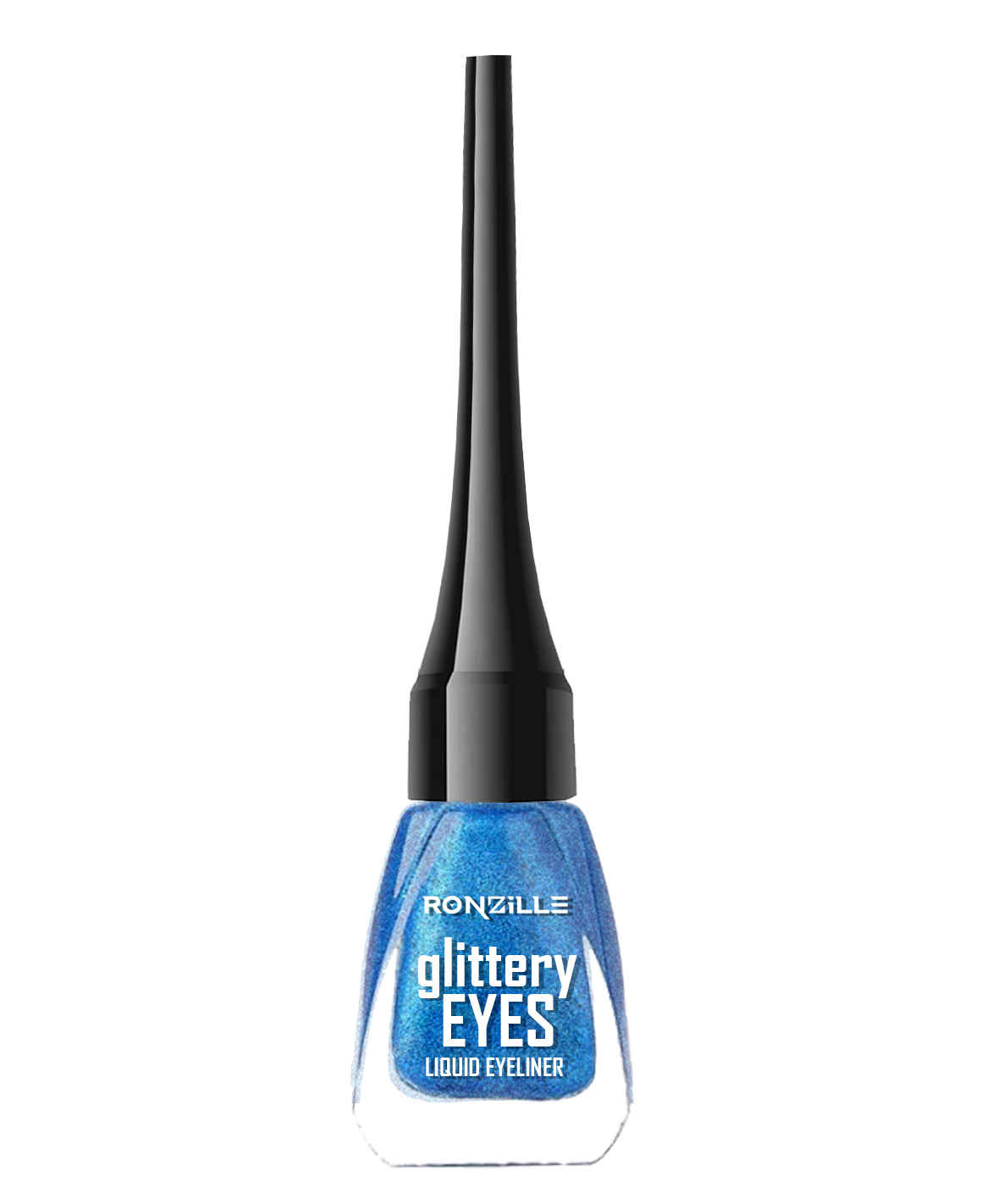 Buy Ronzille shimmer Metallic Glitter Eyeliner Blue (6 ml) - Purplle