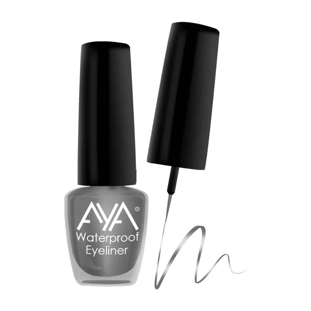 Buy AYA 24 Hrs Long Lasting & Waterproof Eyeliner, Metallic Grey (5 ml) - Purplle
