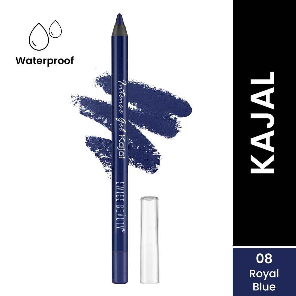 Buy Swiss Beauty Intense Gel Kajal- RoyalBlue 1.2 gm - Purplle