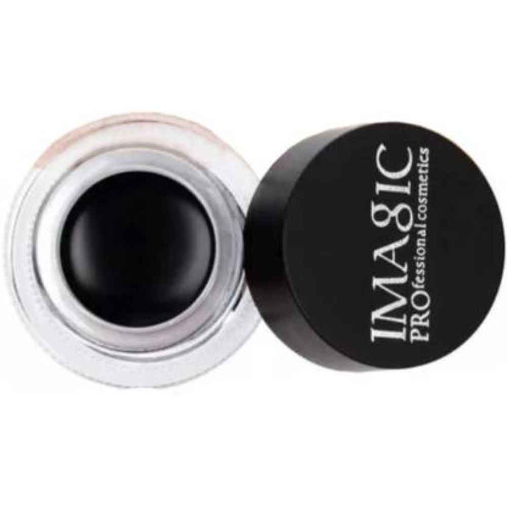 Buy Imagic Professional Cosmetic Gel Eyeliner Waterproof 4 gm Ey-323-01 - black - Purplle