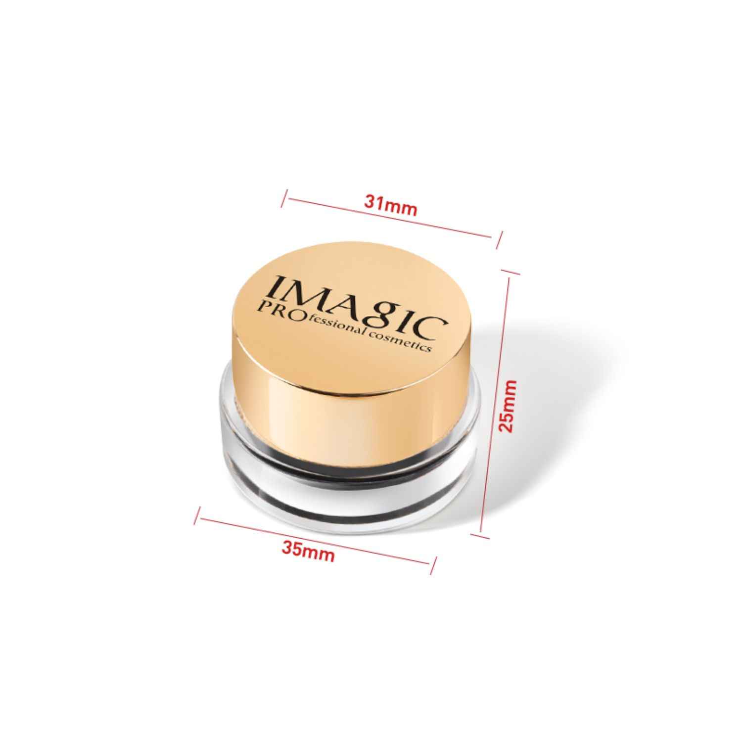 Buy IMAGIC PROfessional GEL EYELINER WATERPROOF - EY323-White - Purplle